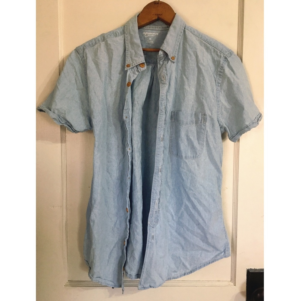 Denim button up shirt